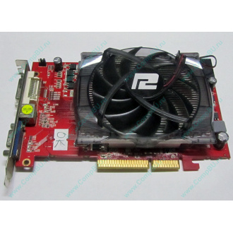 Б/У видеокарта 1Gb ATI Radeon HD4670 AGP PowerColor R73KG 1GBK3-P (Дзержинск)